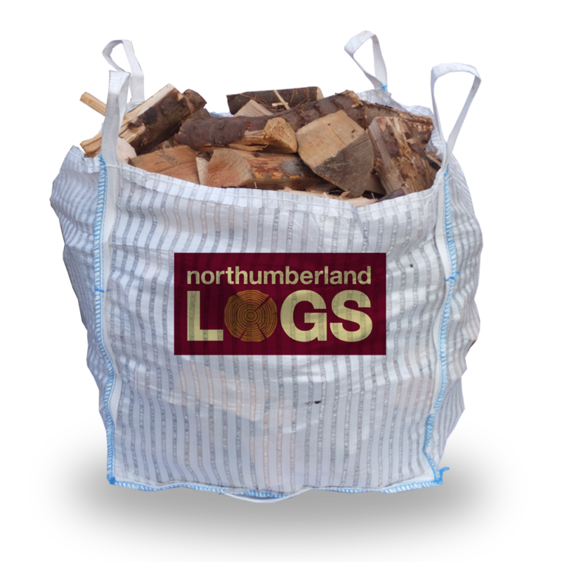 Large Hardwood Dumpy Bag Northumberland Logs