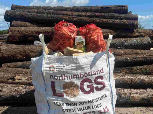 fire starter logs Durham
